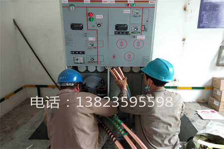 深圳配电房电力设备安装维修现场